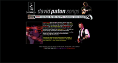 Desktop Screenshot of davidpatonsongs.com